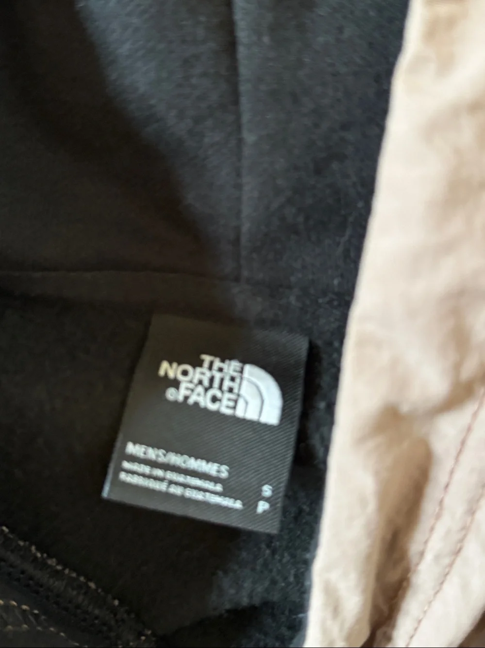 The North Face Hoodie & Jogger Sweatsuit Set Black Taupe Two Piece